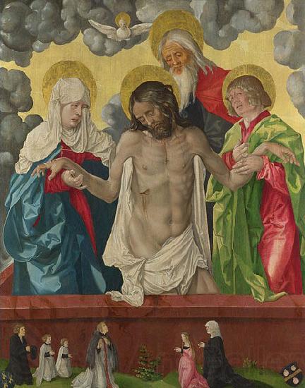 Hans Baldung Grien The Trinity and Mystic Pieta Germany oil painting art